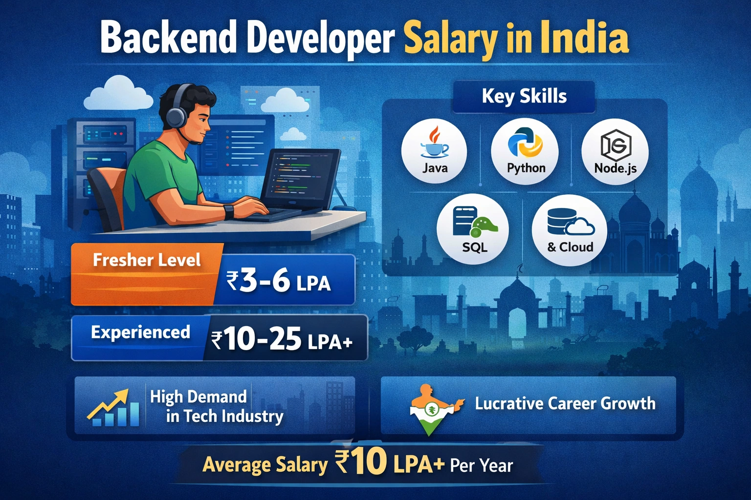Backend Developer Salary in India